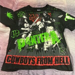 ‘Pantera’ men’s cut t-shirt *rare* original 1992 band merch 🖤